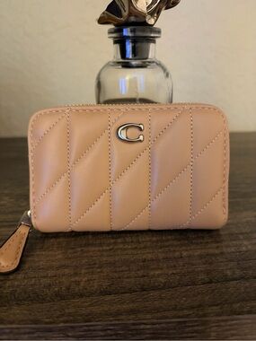 Coach all around zip wallet BUFF
